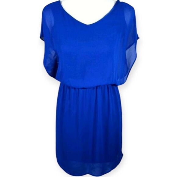 LUSH COBALT BLUE DRESS SZ. XS EUC - Picture 2 of 4